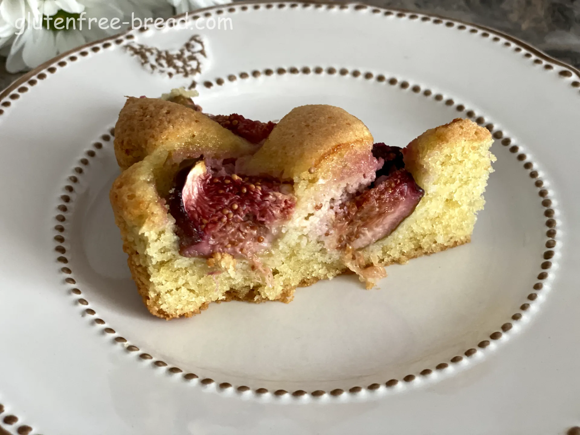 Almond Flour and Fig Cake