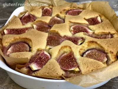 Almond Flour and Fig Cake