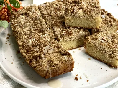 Almond Flour Coffee Cake