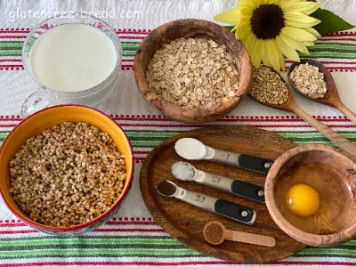 Buckwheat Oats Pancakes