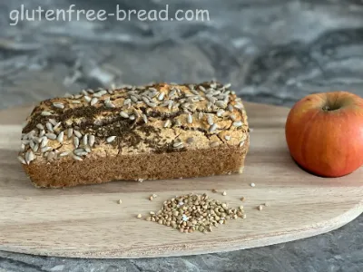 Buckwheat Savory Applesauce Bread