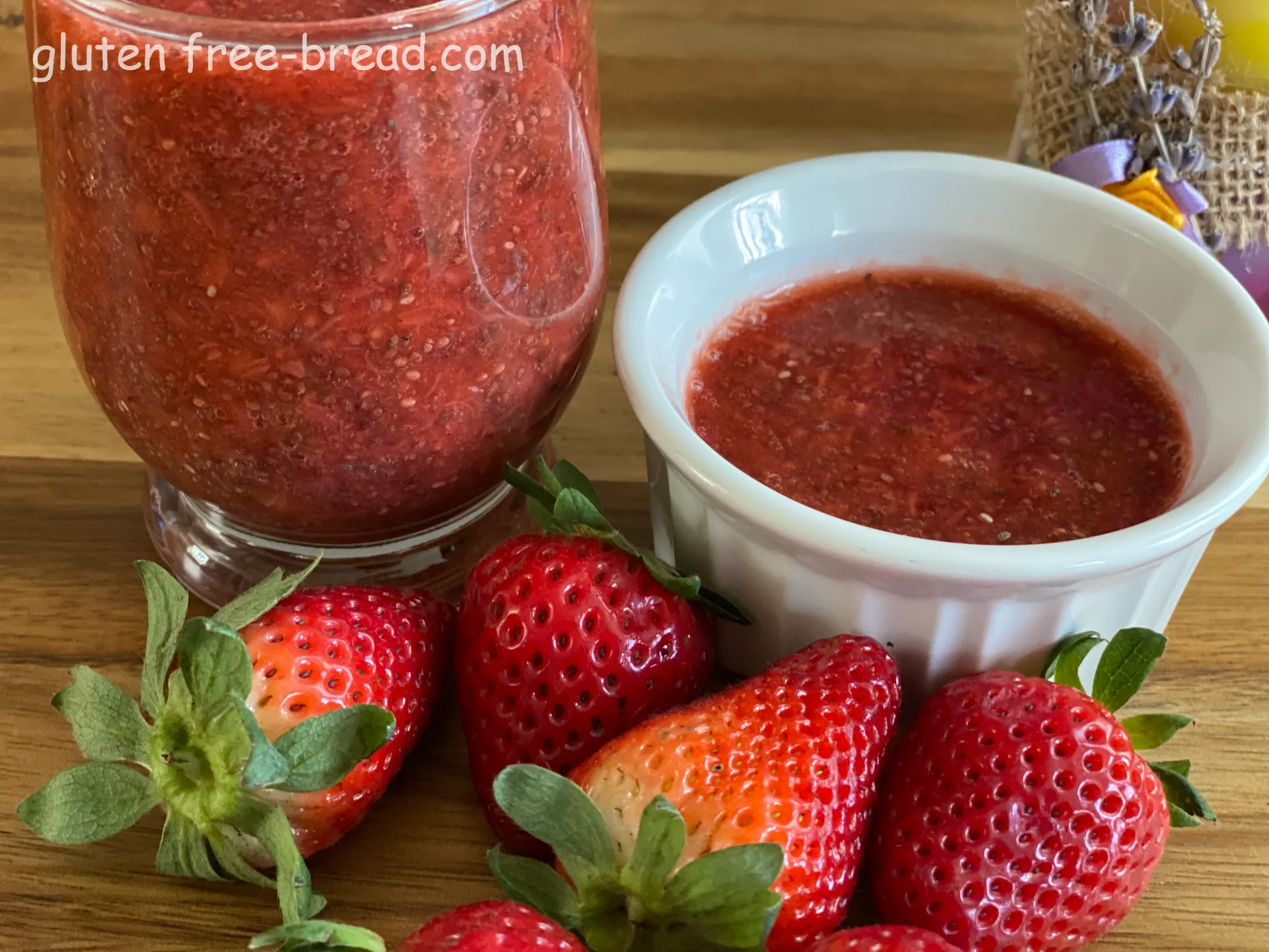 Chia Seed Jam with Fresh Fruit