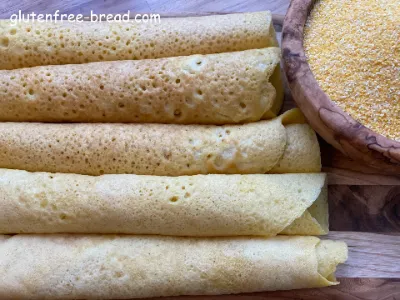 Corn Flour Crepes