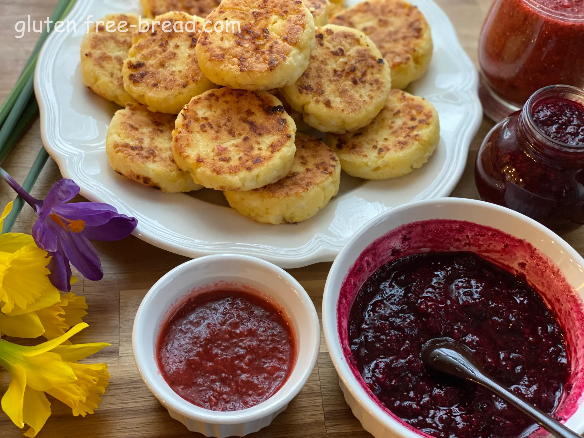 Cottage Cheese Mini Pancakes