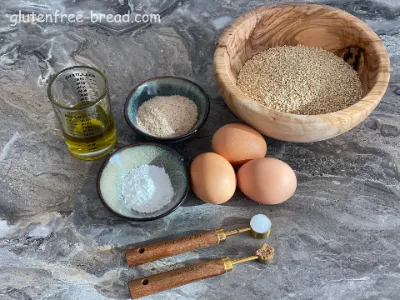 Quinoa PsylliumHusk Egg Bread