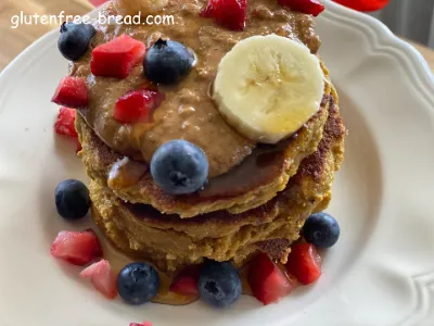 Quinoa Flour Banana Pancakes