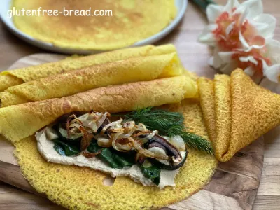 Rice Flour Crepes